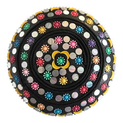 Deco Æsker - Mat Sort med color mix af palietter - Grønlykke.com