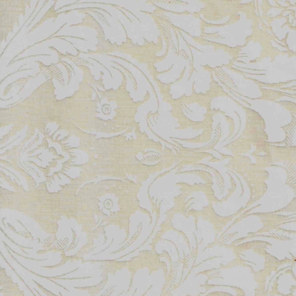 OUTLET Voksdug - Creme med hvidt baroque mønster - Grønlykke.com