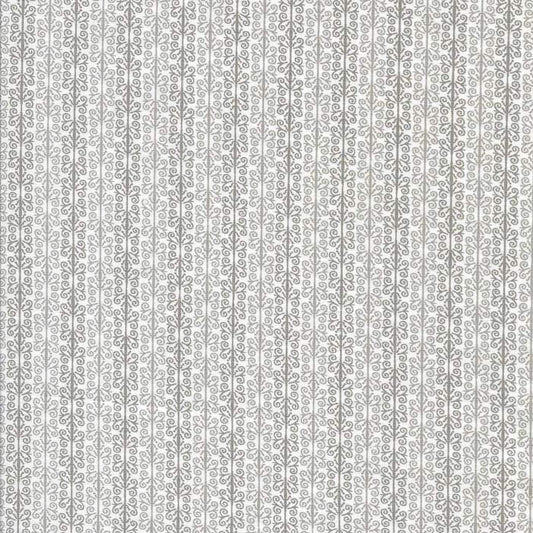 Stof med Grå/ Beige Ranker - Grønlykke.com