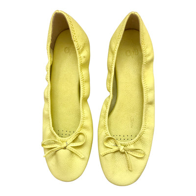 Ballerina sko fra Japan - Kanarie Yellow - Grønlykke.com