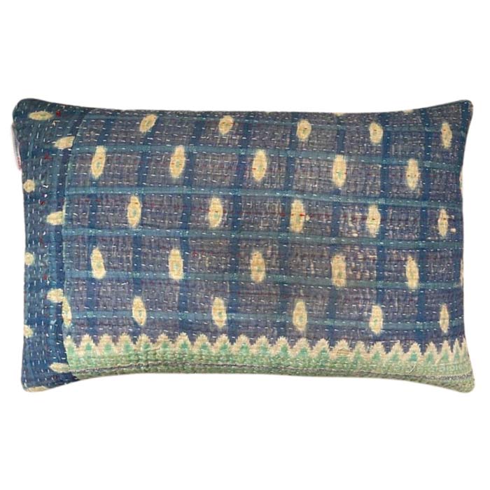 Unika puder fra Gudri, blå -  50 x 30 cm