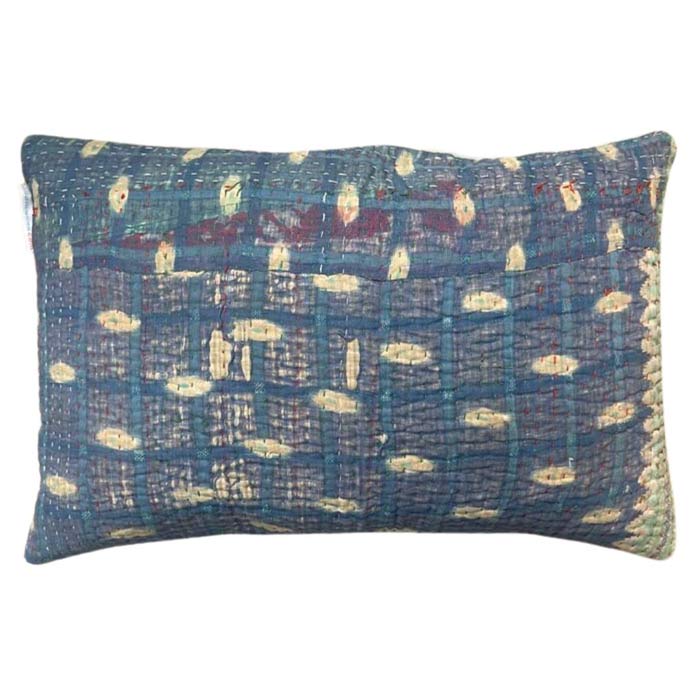 Unika Gudri cushion Blue pattern 50x30