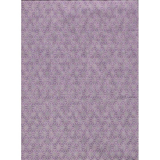 Japan Papir -  Purple & White graphic Star pattern I Grønlykke.com