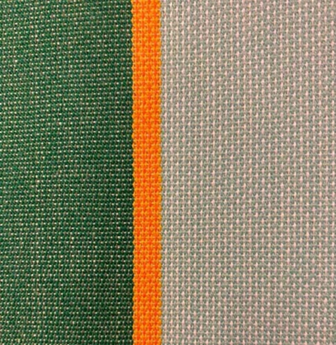 Markise stof med striber Grøn, Orange, Blå & Brun - 180 cm bred Gronlykke.com