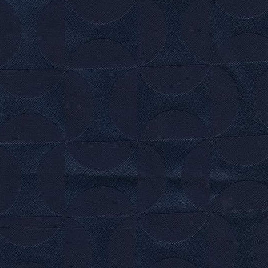OUTLET Voksdug - Shiny & Matteret Mørkelilla grafisk mønster 110x150