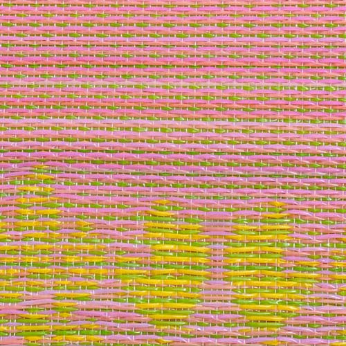 Plastiktæppe - Lyserød, Orange Gul & Grøn 270x180 I gronlykke.com