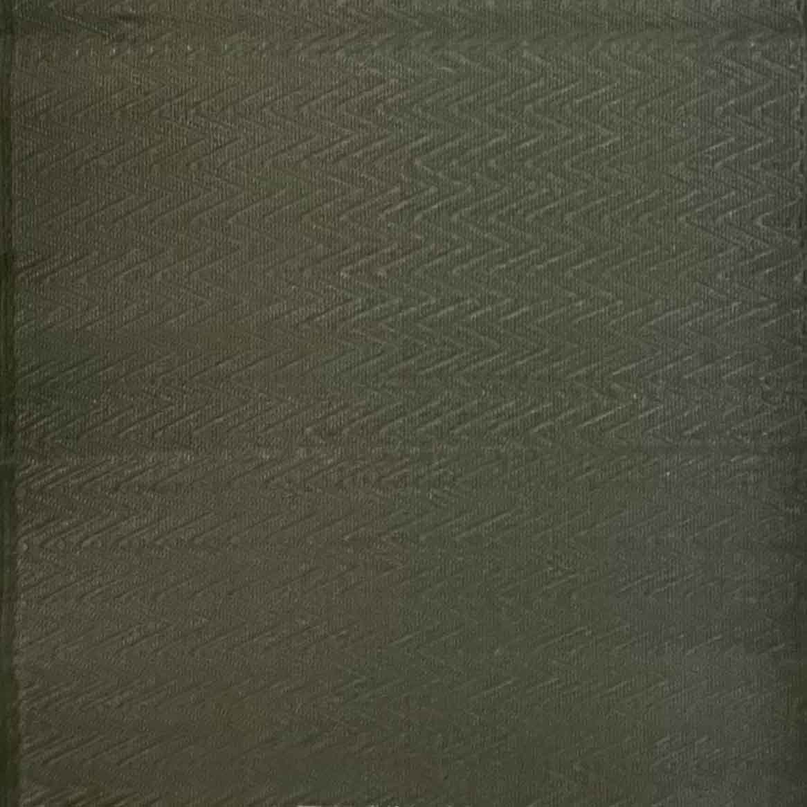 Plastiktæppe i zig zag mønster i armygrøn 90x108 cm I gronlykkecom