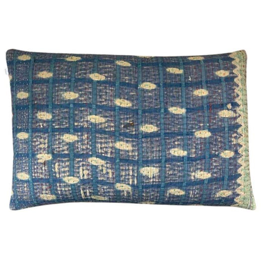 Unika Gudri cushion Blue pattern 50x30